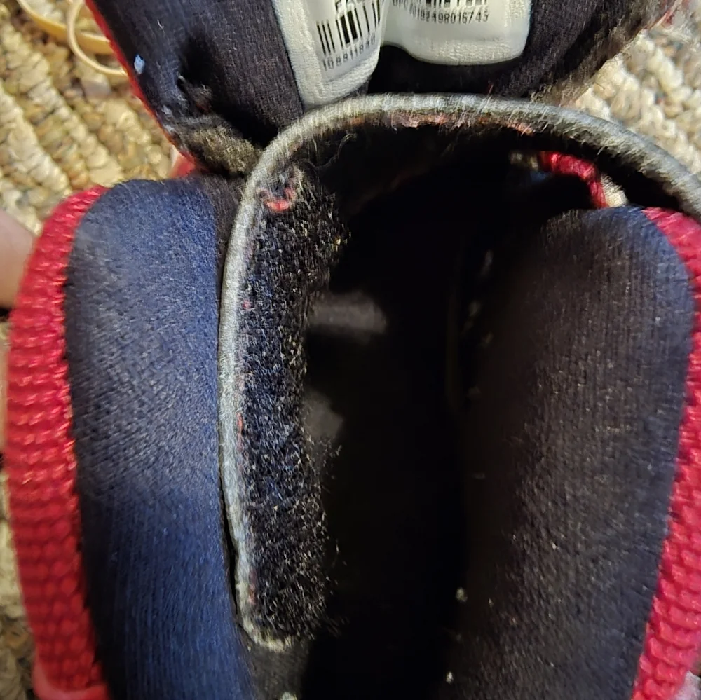 Kids Red and Black Sneakers